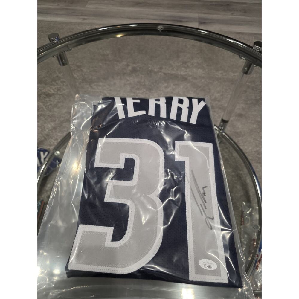 Jason Terry Autographed/Signed Jersey JSA COA Blue Custom Jersey - Picture 8 of 8